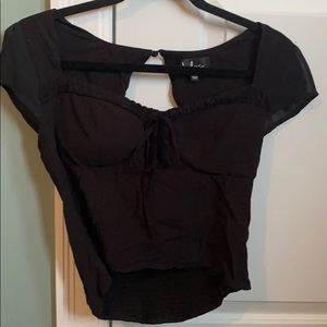 Lulus Black Top